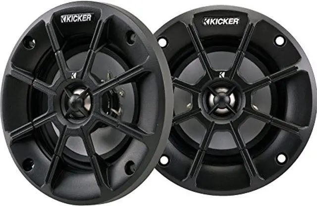 Alt view image 19 of 20 - Kicker 40PS42 4" 2-way Marine Speakers