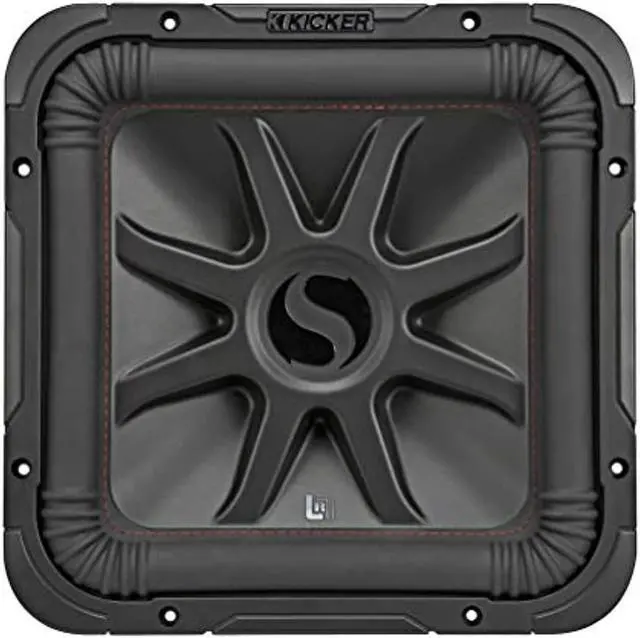 Alt view image 15 of 20 - Kicker L7R 12 Inch 1200W Max Power 4 Ohm DVC Square Car Audio Subwoofer, Black