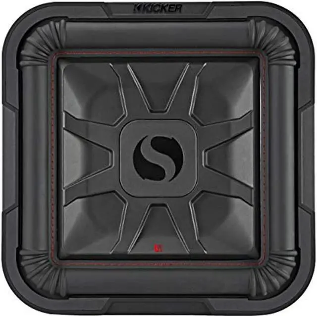 Alt view image 7 of 14 - Kicker 46L7T124 12" Solo-Baric L7T Shallow-Mount Dual 4-Ohm Voice Coil Subwoofer