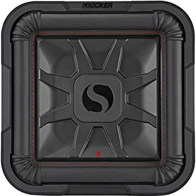 Alt view image 4 of 11 - Kicker 46L7T82 8" Solo-Baric L7T Shallow-Mount Dual 2-Ohm Voice Coil Subwoofer