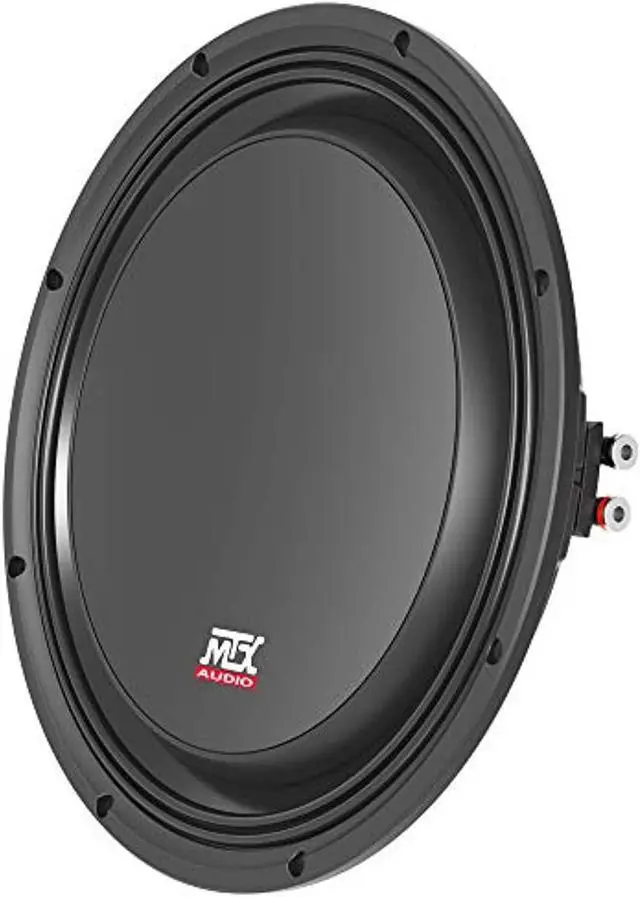 Alt view image 7 of 10 - MTX 3512-04S 12" 600 Watt Shallow Mount Car Audio Subwoofer Slim Sub SVC 4-ohm