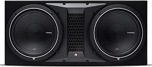 Alt view image 9 of 13 - Rockford Fosgate Punch P1-2X12 12" 1000W Dual Loaded Subwoofer Sub & Enclosure
