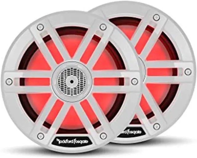 Alt view image 5 of 5 - Rockford Fosgate M1-65 M1 Series Color Optix 6.5 Inch 2 Way Marine Speakers