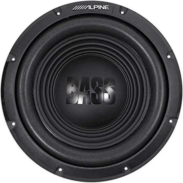 Alt view image 5 of 6 - Alpine W12S4 BassLine Series 12" 4-ohm Car Subwoofer