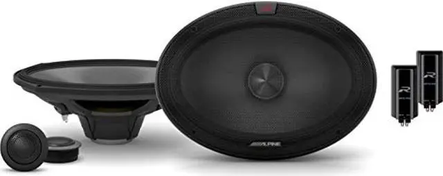 Alt view image 4 of 6 - Alpine R-S69C.2 6x9" Component Car Speakers