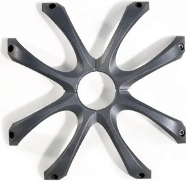 Alt view image 2 of 3 - Kicker 08gL710 Square 10-Inch 250mm cast grille