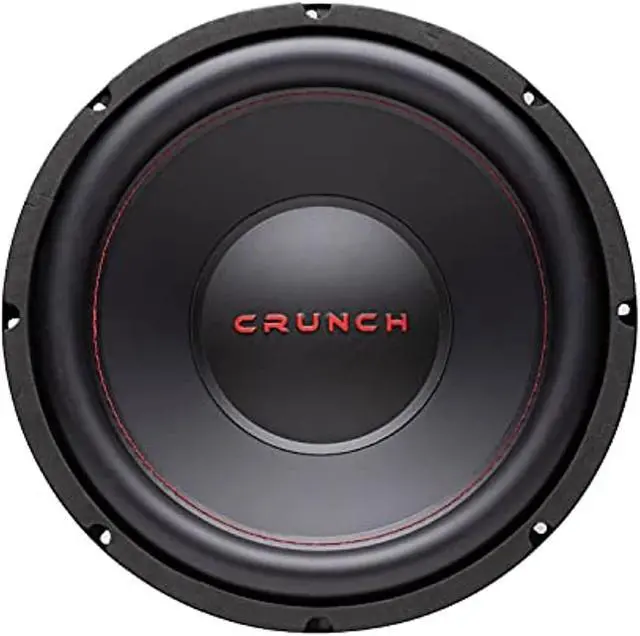 Alt view image 8 of 16 - Crunch CRW12D4 CRW Series 12" 800 Watts Dual Voice Coil 4 Ohm DVC Subwoofer (Each)