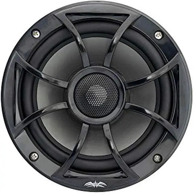 Alt view image 13 of 13 - Wet Sounds Recon 6BG 6.5 Inch 2 Way Open Grille Marine Speakers in Black, Pair