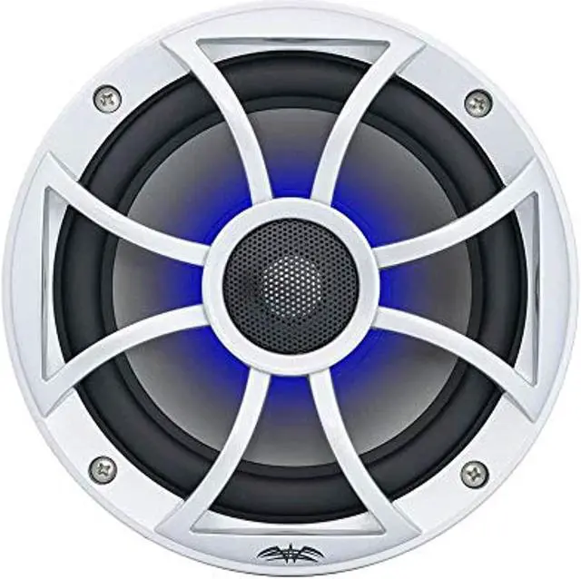 Alt view image 12 of 15 - Wet Sounds Recon 6S RGB 6.5 Inch 2 Way Marine Speakers with RGB LED lighting