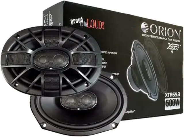 Alt view image 11 of 13 - Orion XTR69.3 Xtr 6X9" 3-Way Coaxial Speaker