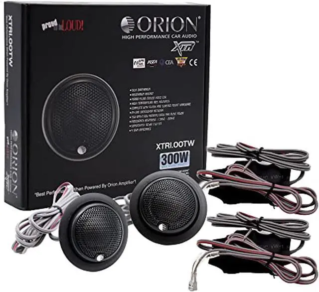 Alt view image 6 of 9 - Orion XTR1.00TW1" 200W XTR Series Surface/Flush Mount Tweeters