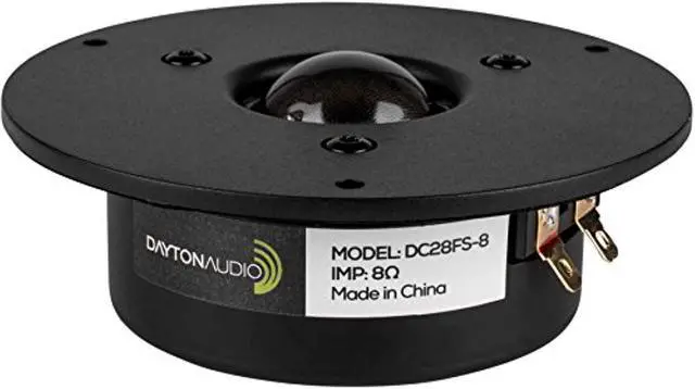 Alt view image 4 of 4 - Dayton Audio DC28FS-8 1-1/8" Silk Dome Shielded Tweeter 275-075