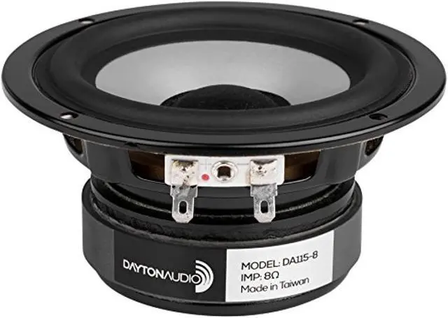 Alt view image 7 of 8 - Dayton Audio DA115-8 4" Aluminum Cone Woofer 295-328