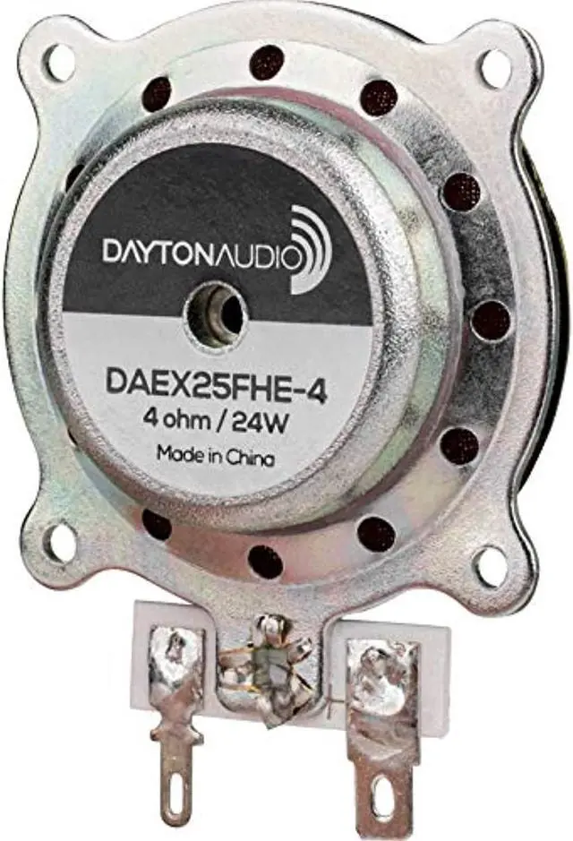 Alt view image 2 of 4 - Dayton Audio DAEX25FHE-4 Framed High Efficiency 25mm Exciter 24W 4 Ohm
