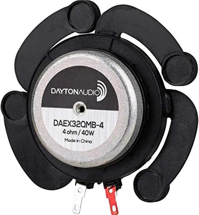 Alt view image 11 of 11 - Dayton Audio DAEX32QMB-4 Quad Feet Mega Bass 32mm Exciter 40 295-264