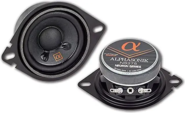 Alt view image 7 of 10 - Alphasonik NS275 Neuron Series 2.75" 90 Watts Full Range Car Audio Speaker (Pair)