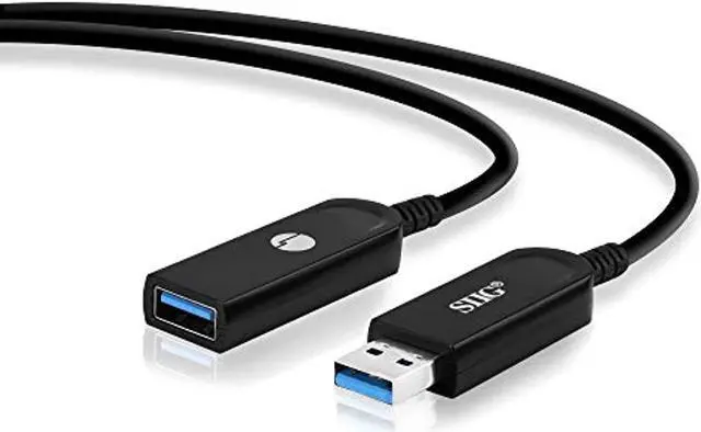 Alt view image 5 of 15 - SIIG CB CBUS0U11S1 USB 3.0 AOC Male to Female Active Cable  30M