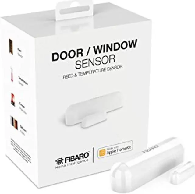Alt view image 8 of 8 - Fibaro Door/Window HomeKit-enabled Contact Sensor