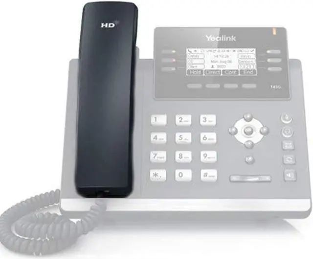 Main image of yealink t41t42-handset replacement spare handset for t40 t40p t41p t42g phone