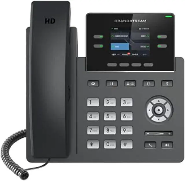 Main image of grandstream grp2612w carrier-grade ip phone wifi - poe (power supply not included)
