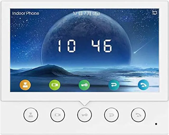 Alt view image 8 of 8 - Fanvil i52W SIP Indoor Station 4 SIP Lines 2.4G Wi-Fi