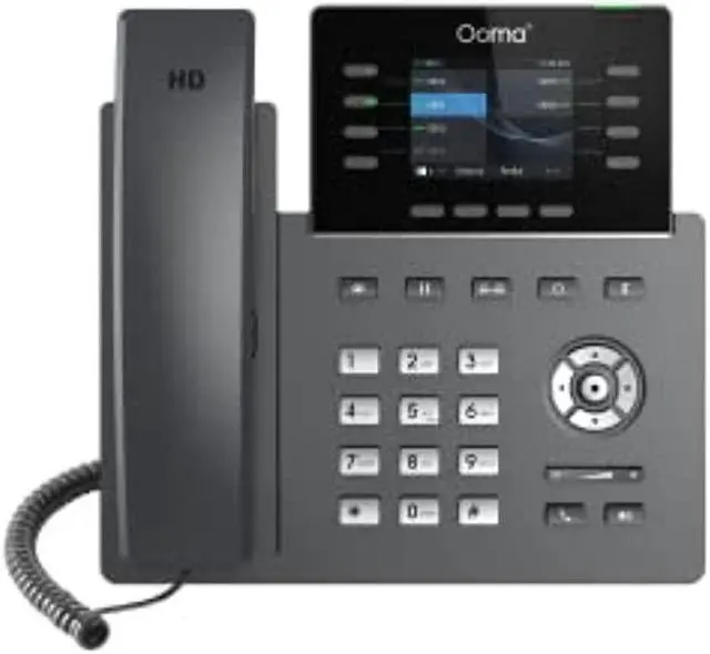 Main image of ooma office 2624w wi-fi business ip desk phone. works with ooma office cloud-based voip phone service with virtual receptionist, desktop app, video conferencing and call recording.