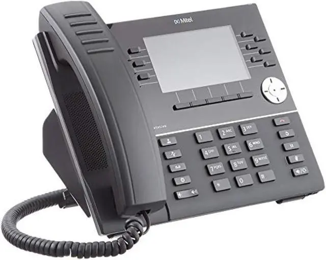 Alt view image 12 of 12 - Mitel MiVoice 6930 IP Phone - Cable - Wall Mountable, Desktop - Black