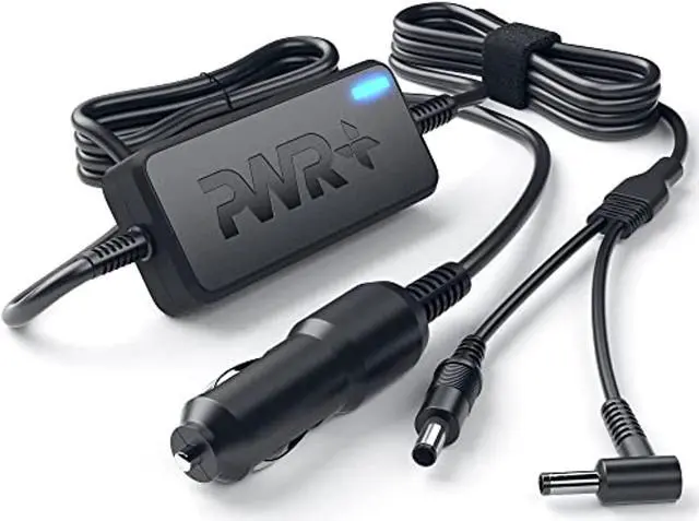 Alt view image 2 of 2 - car charger for dell latitude laptop: compatible with 7480 e5450 e5470 e5570 e6400 e6410 e6420 e6430 e7440 e7450 e7470 5480 5580 d630 d09rm 28f6c h536t adp-90nd cd90v190-00 replacement