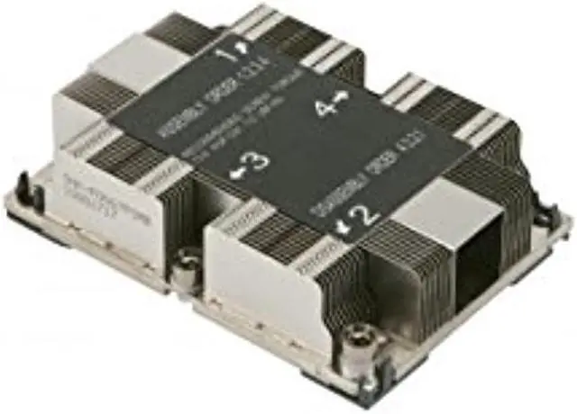 Alt view image 13 of 13 - Supermicro SNK-P0067PSMB LGA 3647-0 1U X11 Purley Platform CPU Heat Sink