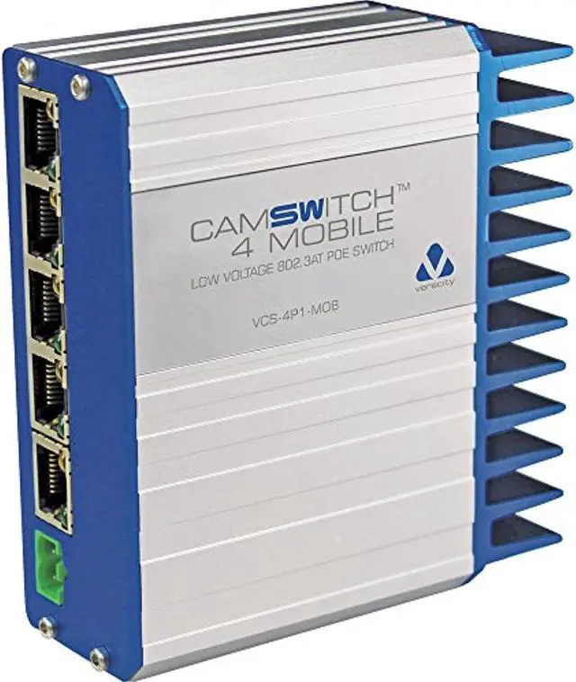 Alt view image 7 of 8 - Veracity Camswitch Plus Vcs-4P1 Ethernet Switch