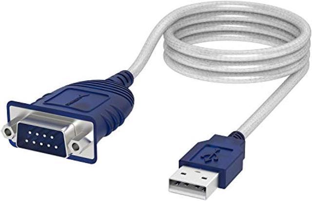 Alt view image 9 of 17 - SABRENT USB 2.0 to Serial (9-Pin) DB-9 RS-232 Converter Cable, Prolific Chipset, HEXNUTS, [Windows 10/8.1/8/7/VISTA/XP, Mac OS X 10.6 and Above] 6-Feet (CB-9P6F)