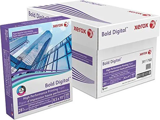 Alt view image 11 of 18 - Xerox Bold Digital Printing Paper 8 1/2 x 11 White 500 Sheets/RM 3R11760