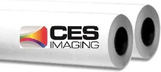Main image of 2 rolls 24 x 500 (24 inch x 500 foot) 20lb bond plotter paper 3-inch core by ces imaging