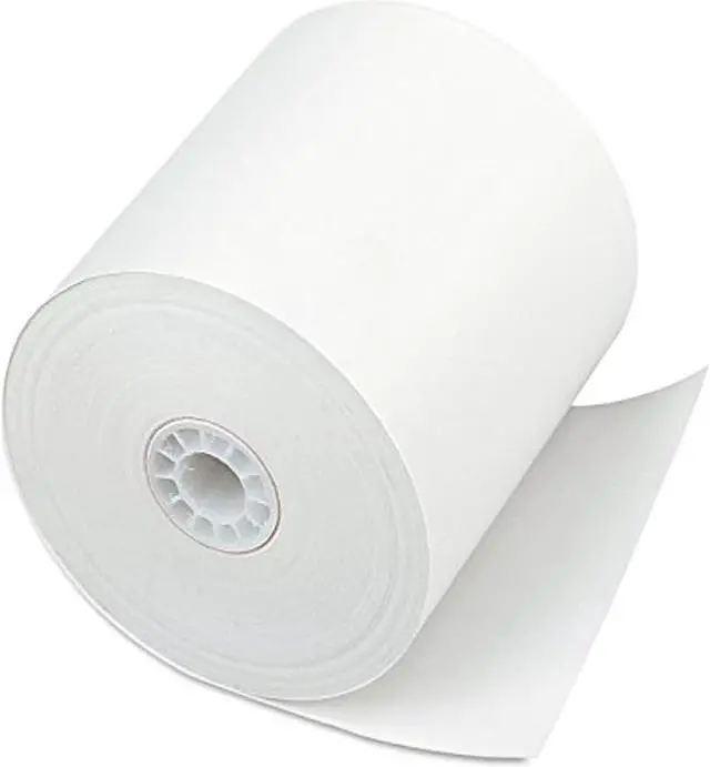 Alt view image 7 of 7 - Iconex Direct Thermal Printing Thermal Paper Rolls 3 x 225 ft White 24/Carton