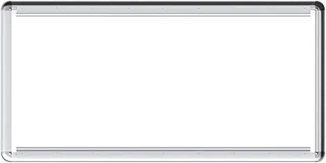 Main image of lorell llr18322 36 x 72 in. aluminum mounting frame for whiteboard