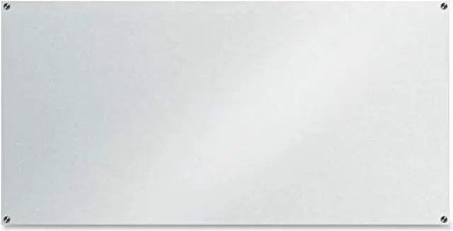 Alt view image 4 of 5 - Lorell Glass Dry-Erase Board 72"x36" Frost 52500