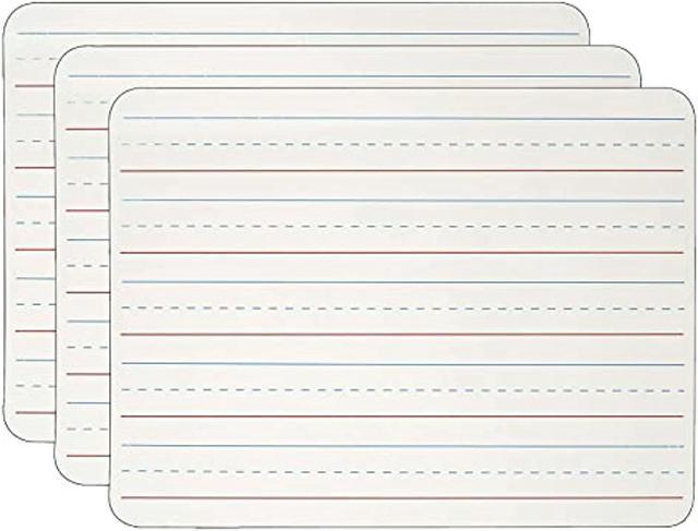 Charles Leonard 1 Sided Plain White Dry Erase Lap Board, 9 x 12