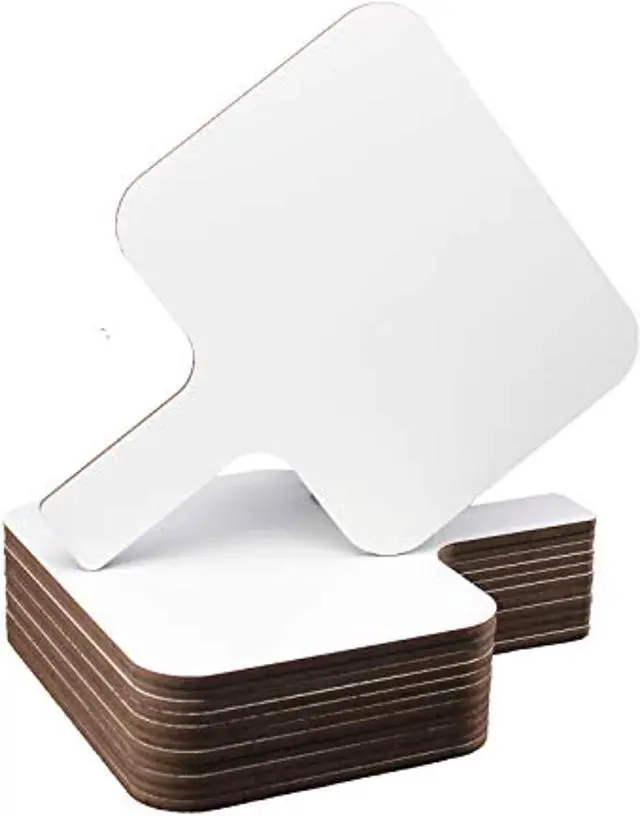 Alt view image 2 of 5 - Flipside Economy 12Pk Dry Erase Answer Paddles 8X9.75 Rectangle 10039