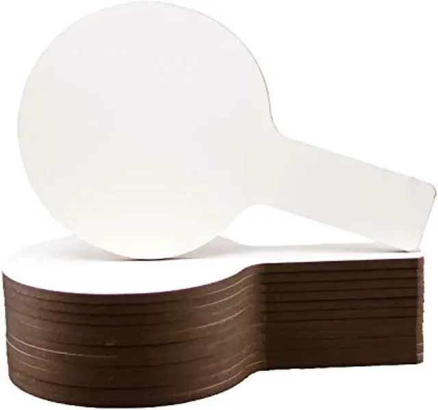 Alt view image 2 of 6 - Flipside Economy Dry Erase Classpack Answer Paddle 5 X 9 12Pk 10036