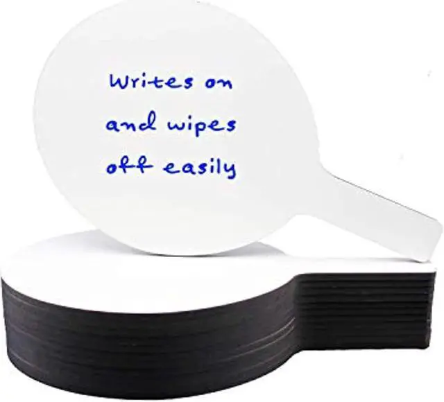 Alt view image 4 of 9 - Flipside Economy Dry Erase Answer Paddle 12 Pk 12032