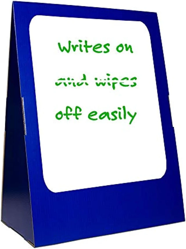 Main image of deluxe spiral bound flip chart stand w/dry erase board