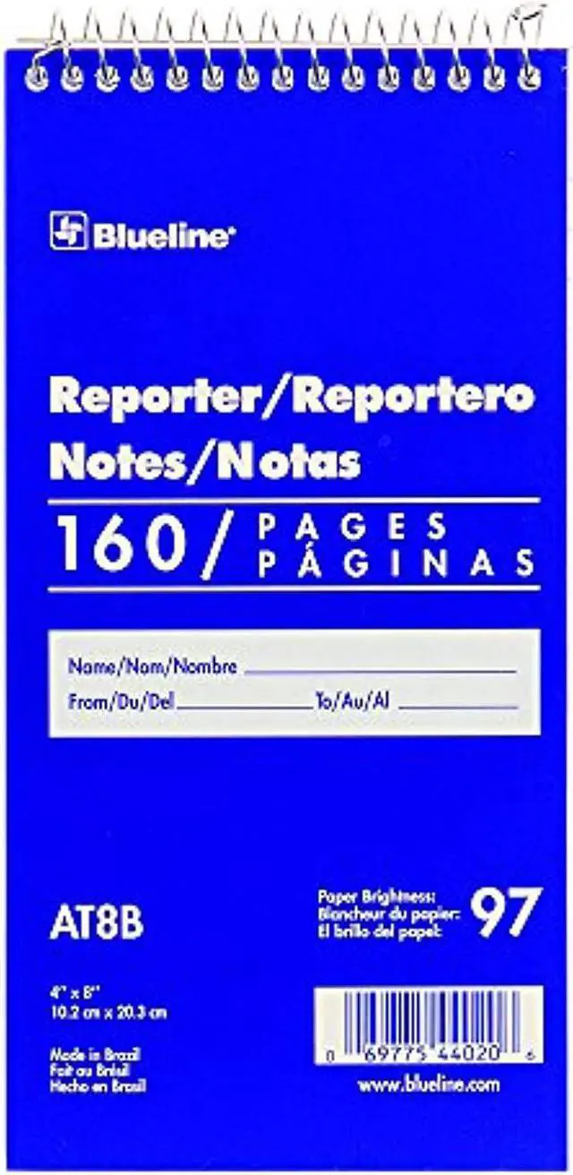 Main image of Blueline Reporter Notebook