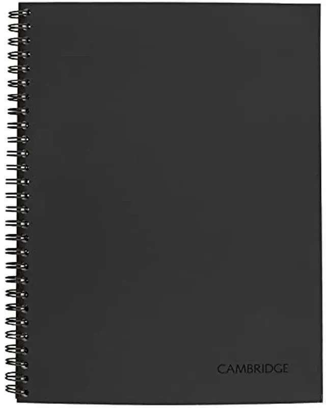 Alt view image 5 of 9 - Mead Limited Meeting Notebook 9-1/2"x7-1/4" Rld 80Pgs BK 06982