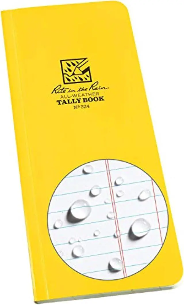 Alt view image 6 of 7 - RITE IN THE RAIN 324 All Weather Book,70 Sheets,20 lb.