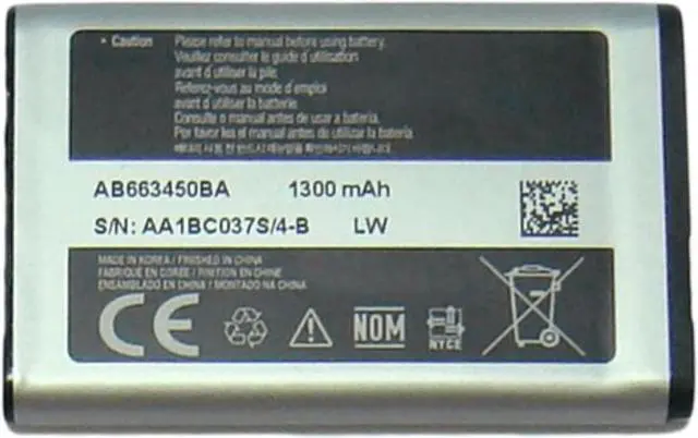 Alt view image 5 of 5 - OEM Samsung R430 U420 U520 T219 M610 R311 Standard Battery