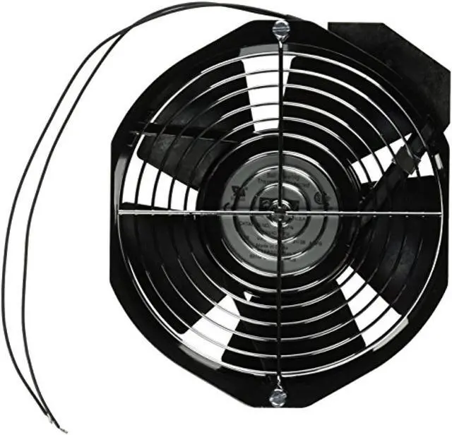 Alt view image 4 of 5 - HOFFMAN A6AXFN Axial Fan, Round, 115V AC, 1140 cfm, 6.77" W.