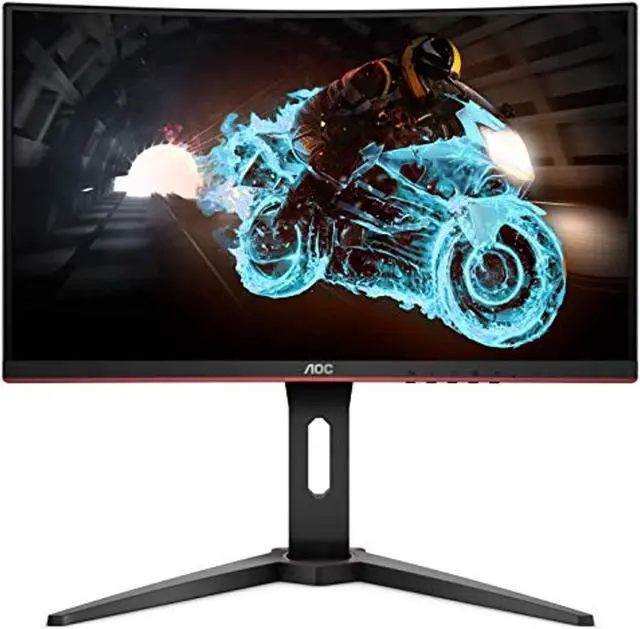 Alt view image 4 of 11 - AOC C24G1A-B 24" Full HD (1920x1080) 144Hz 1ms Curved LED FreeSync Monitor, Black