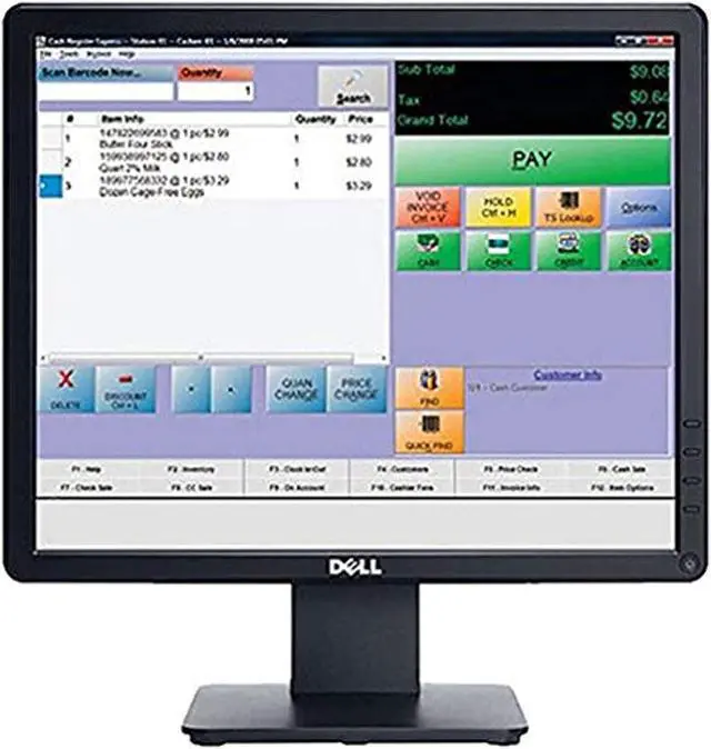 Alt view image 16 of 20 - DELL E1715S 17" 1280x1024 LED-Backlit LCD Display Monitor