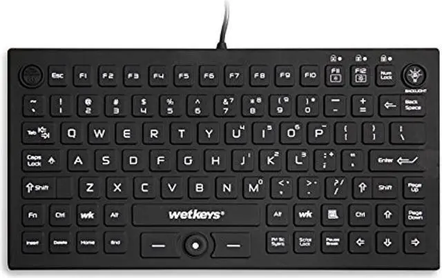 Alt view image 5 of 7 - WETKEYS KBWKRC89PB-BK PRO-GRADE TRACK-POINTER KEYB