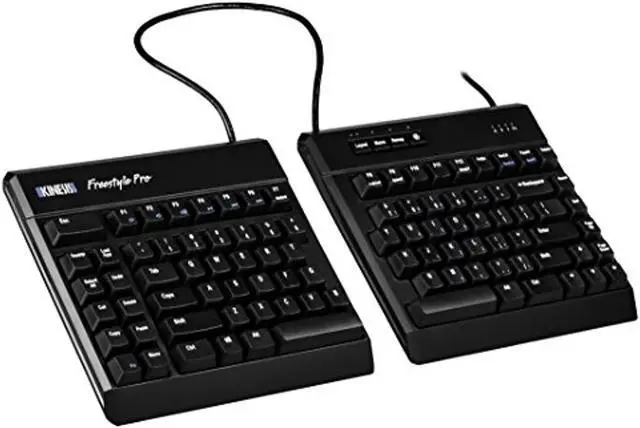 Alt view image 4 of 5 - Kinesis KB900-BRN Freestyle Pro Ergonomic Cherry MX Brown Mechanical Keyboard